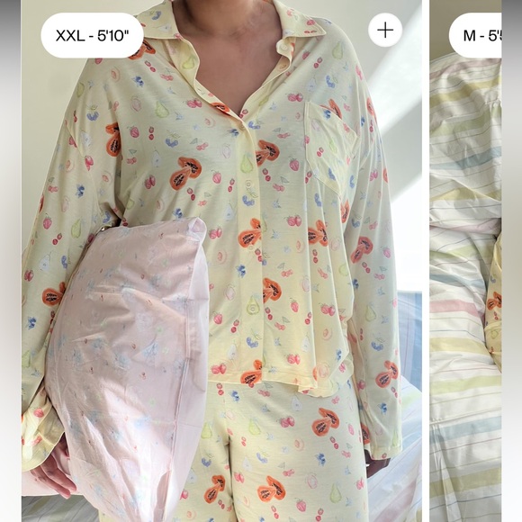 DJERF AVENUE MWT fruit pajama set size M - never worn, brand new - Picture 4 of 4